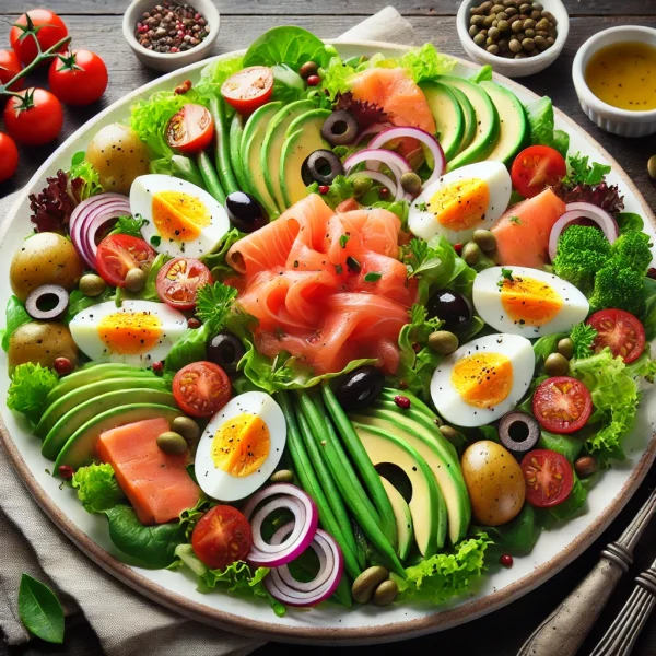 Niçoise Salad with Smoked Salmon Recipe: A Delicious Twist on a Classic