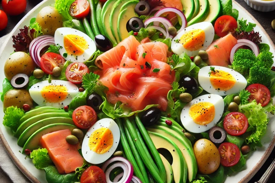 Niçoise Salad with Smoked Salmon Recipe: A Delicious Twist on a Classic