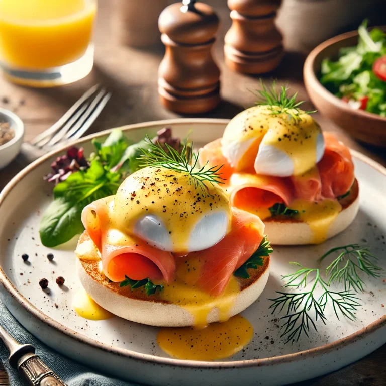 Smoked Salmon Eggs Benedict Recipe: A Luxurious Breakfast Twist