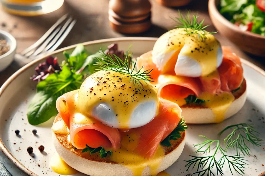 Smoked Salmon Eggs Benedict Recipe: A Luxurious Breakfast Twist